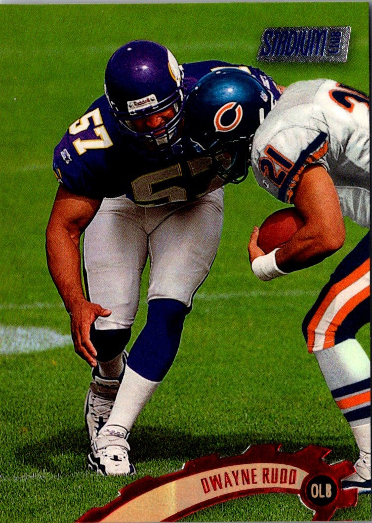 1997 Stadium Club Dwayne Rudd
