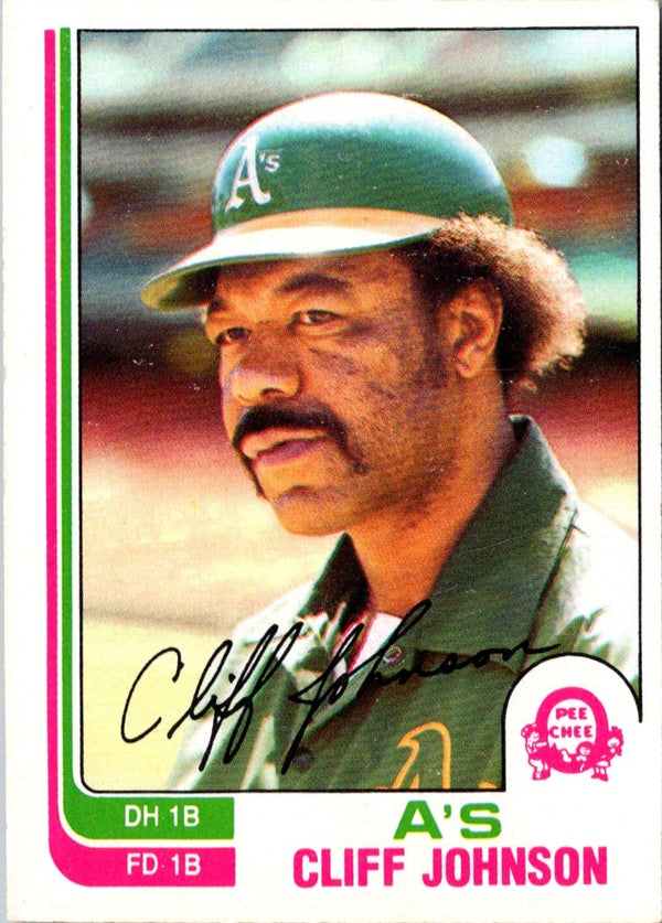 1982 O-Pee-Chee Cliff Johnson #333