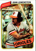 1980 Topps John Lowenstein #287