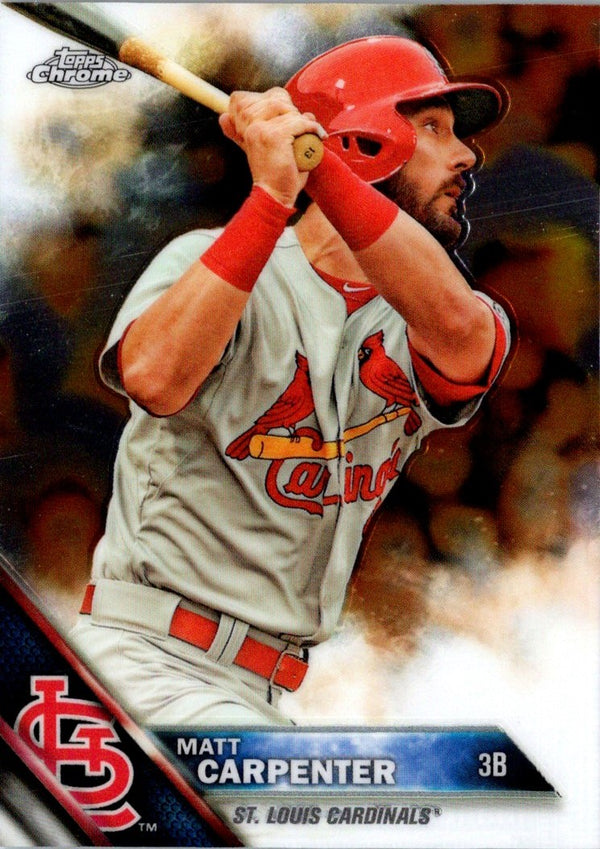 2016 Topps Chrome Matt Carpenter #157