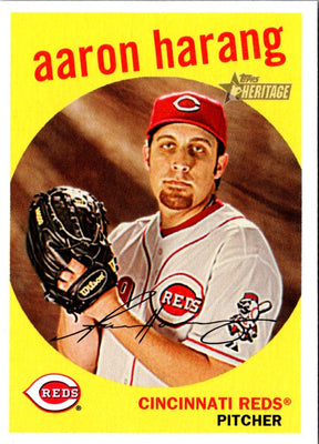 2008 Topps Heritage Aaron Harang #272