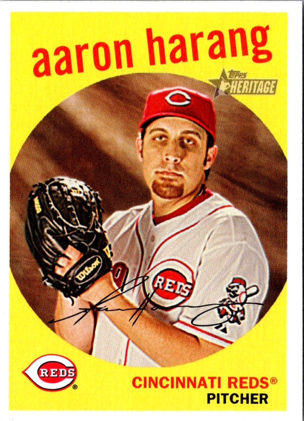 2008 Topps Heritage Aaron Harang #272