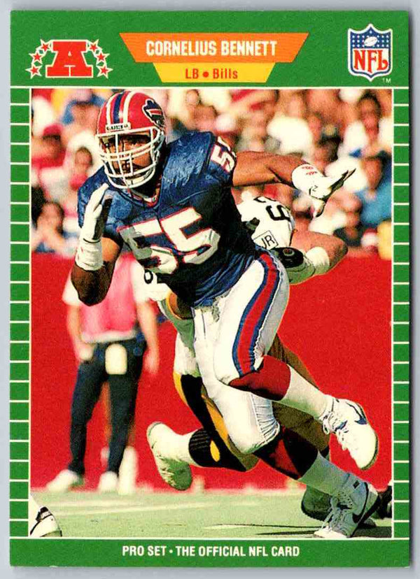 1989 NFL Proset Cornelius Bennett #17