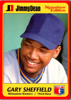 1991 Jimmy Dean Gary Sheffield #7