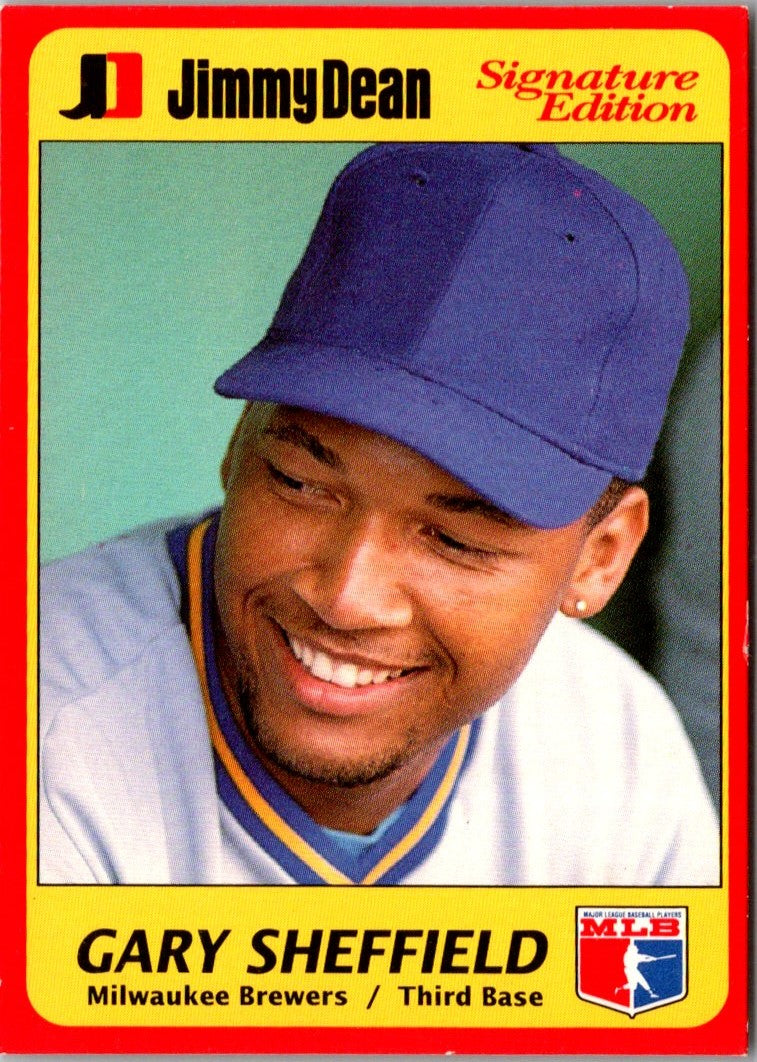 1991 Jimmy Dean Gary Sheffield