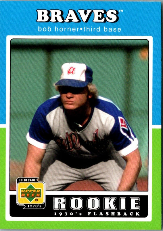 2001 Upper Deck Decade 1970's Bob Horner #95