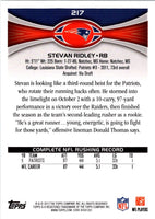 2012 Topps Stevan Ridley #217