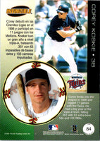 1999 Pacific Invincible Corey Koskie #84