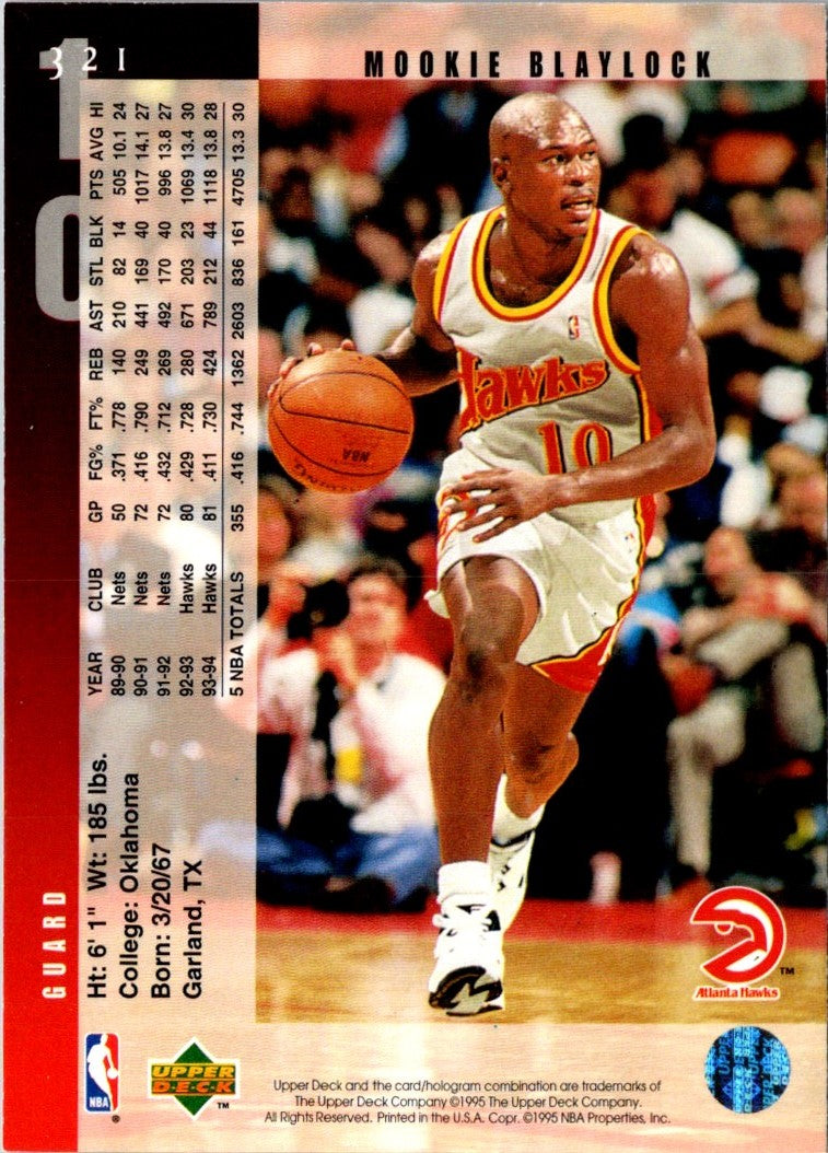 1994 Upper Deck Mookie Blaylock