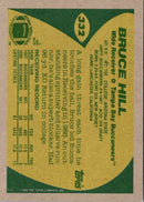 1989 Topps 1000 Yard Club Bruce Hill