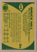 1989 Topps 1000 Yard Club Bruce Hill #20