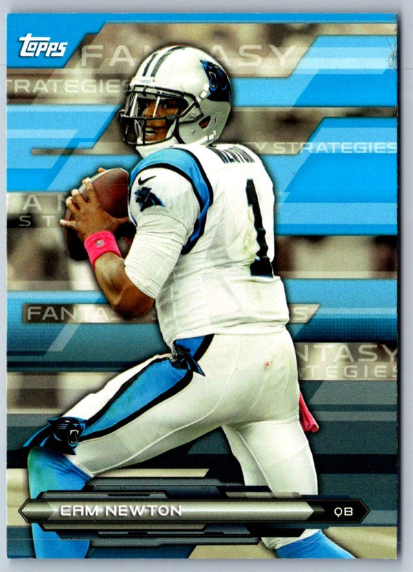 2014 Topps Fantasy Strategies Cam Newton #FFS-CN