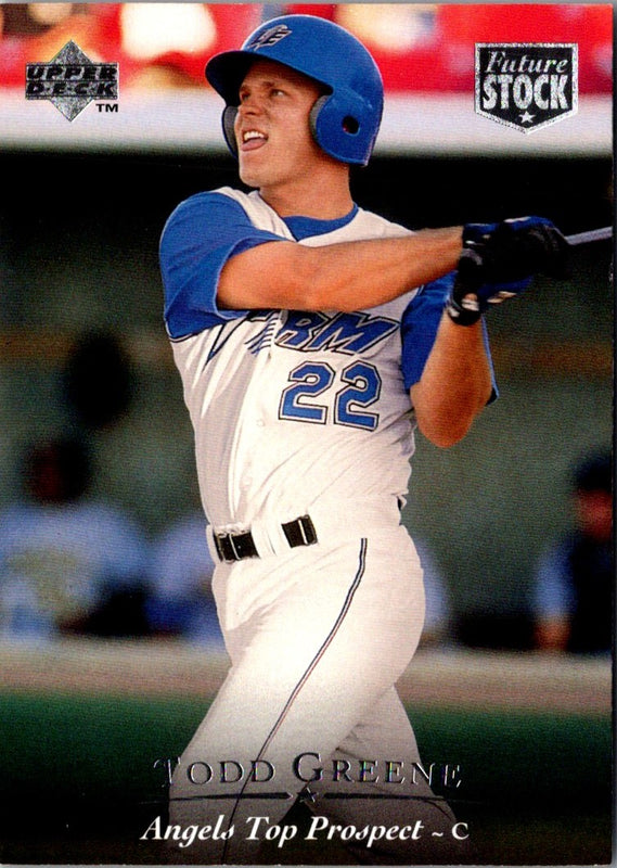 1995 Upper Deck Minors Future Stock Todd Greene #25
