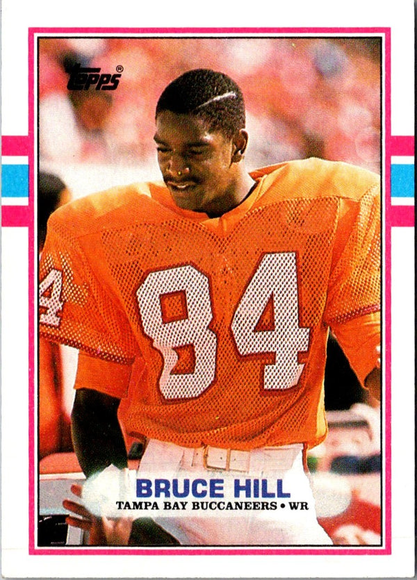 1989 Topps 1000 Yard Club Bruce Hill #20