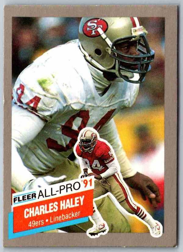 1991 Fleer Ultra Charles Haley #21 OF 26