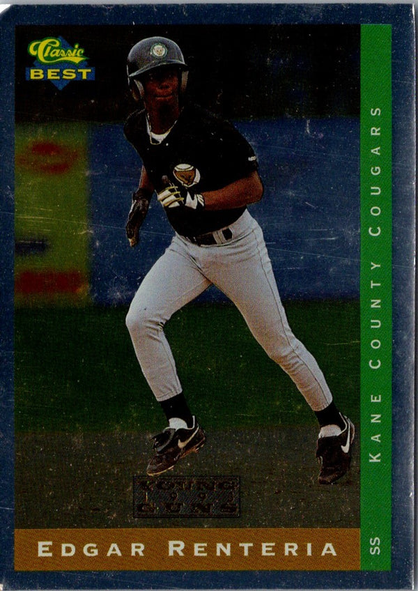 1993 Classic Best Young Guns Edgar Renteria #YG19