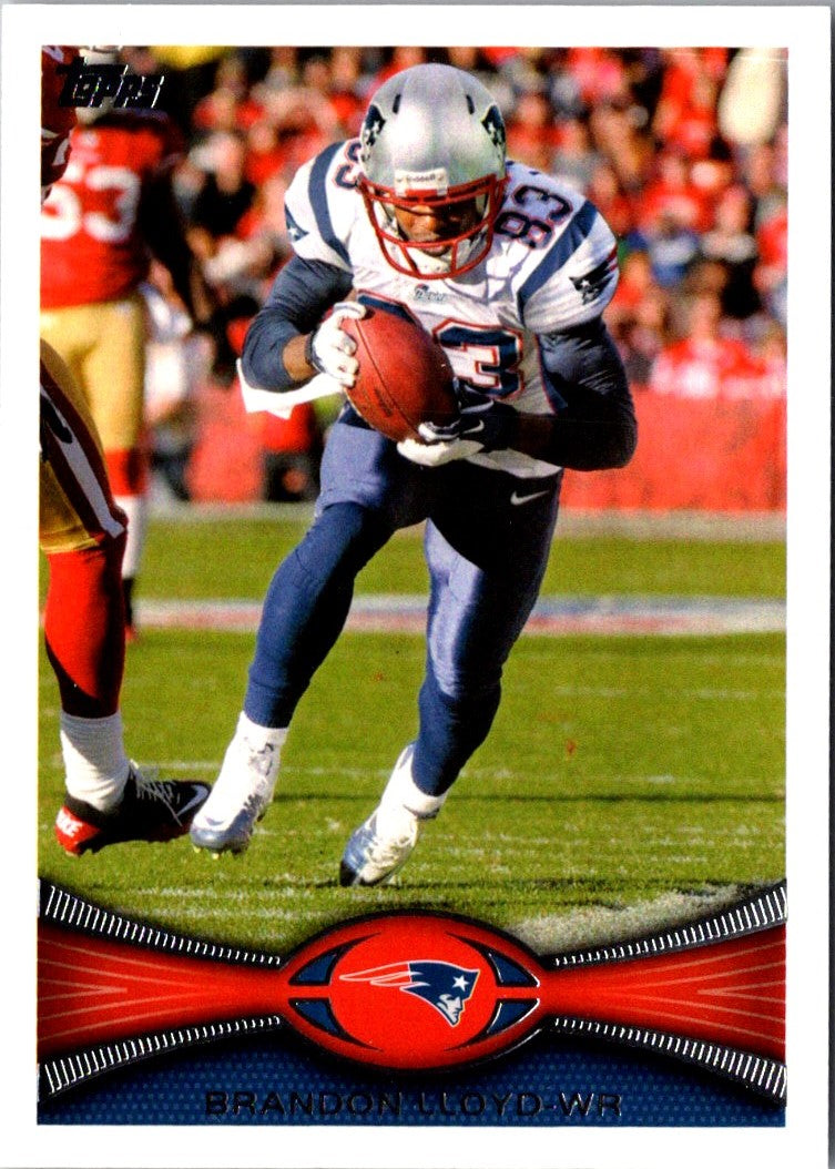 2012 Topps Brandon Lloyd