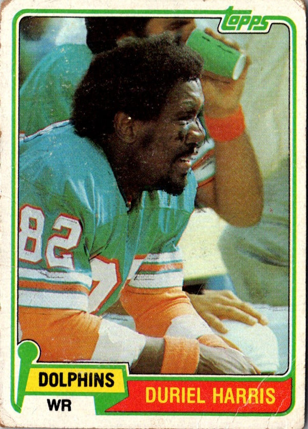 1981 Topps Duriel Harris #527