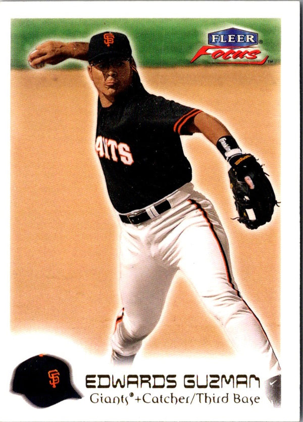 2000 Fleer Focus Edwards Guzman #156