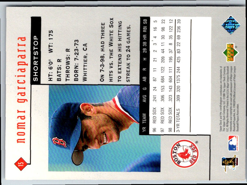 1999 Upper Deck Black Diamond Nomar Garciaparra