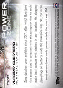 2019 Stadium Club Power Zone Vladimir Guerrero