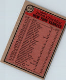 1981 Topps New York Yankees - Gene Michael