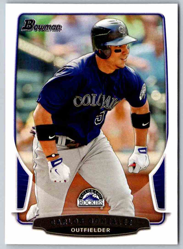 2013 Bowman Carlos Gonzalez #179