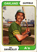 1974 Topps Vic Davalillo #444