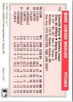 1991 ProCards Tomorrow's Heroes Mark Wohlers #179