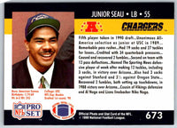 1992 Proset Junior Seau #673