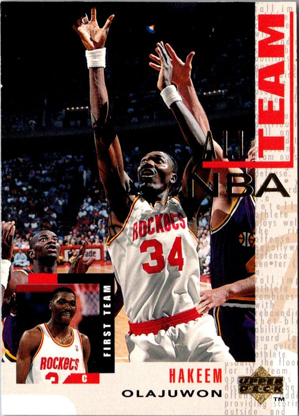 1994 Upper Deck Hakeem Olajuwon #13