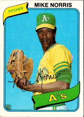 1980 Topps Mike Norris #599