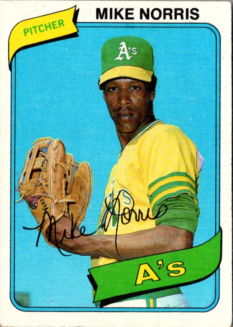 1980 Topps Mike Norris