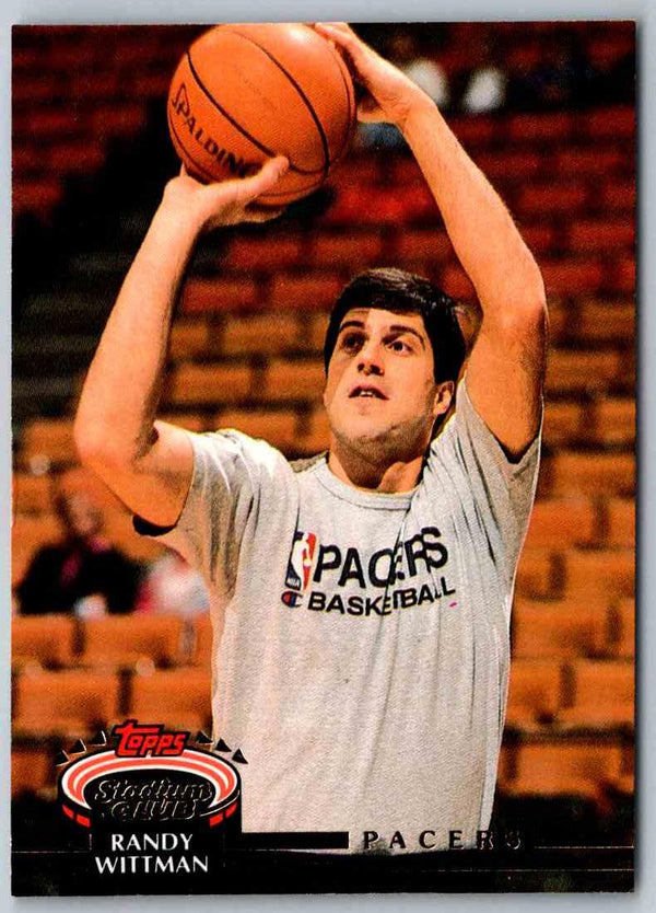 1992 Stadium Club Randy Wittman #129