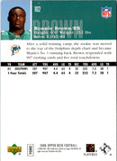 2006 Upper Deck Ronnie Brown