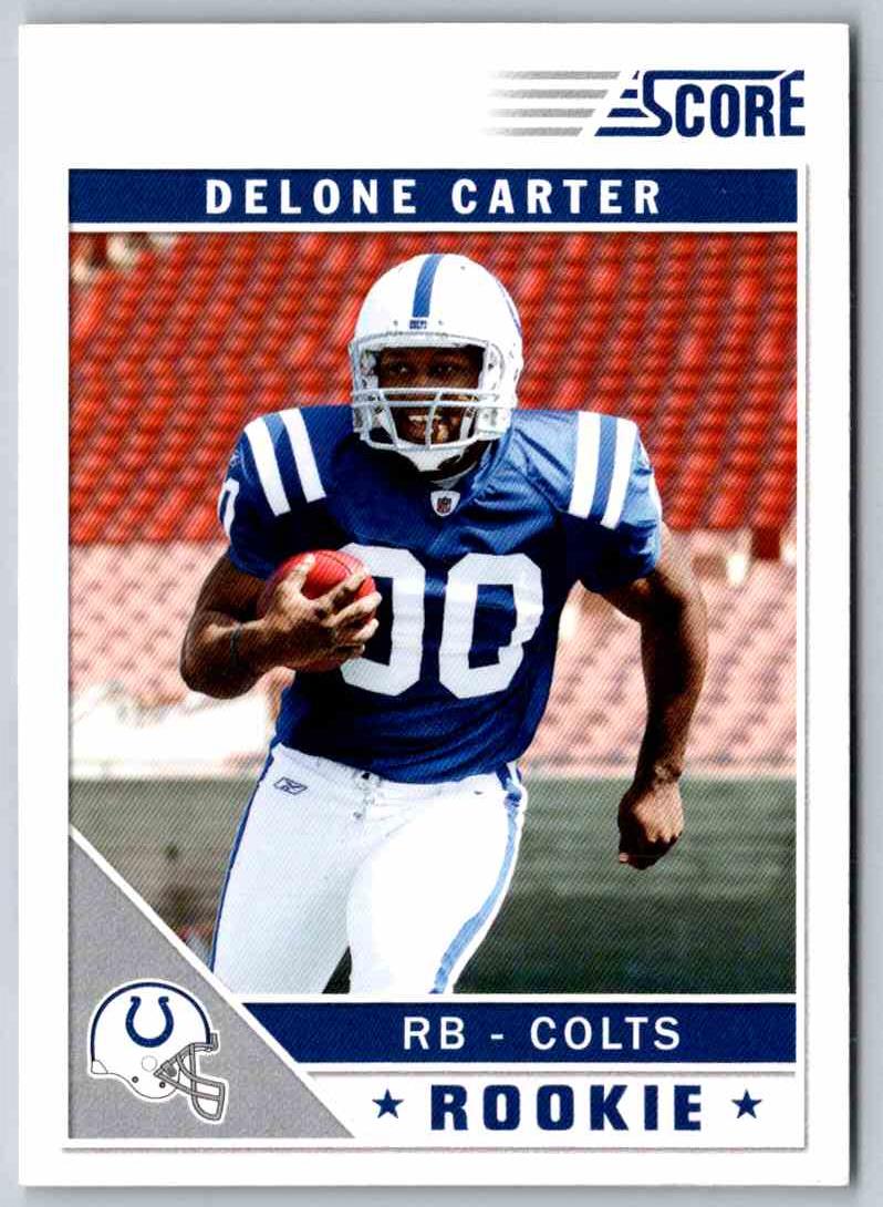 2012 Score Delone Carter