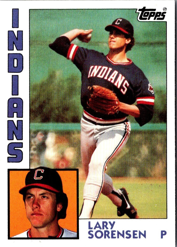 1984 Topps Lary Sorensen