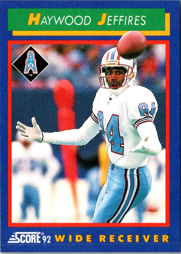 1992 Score Haywood Jeffires #15