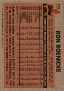 1983 Topps Ron Roenicke