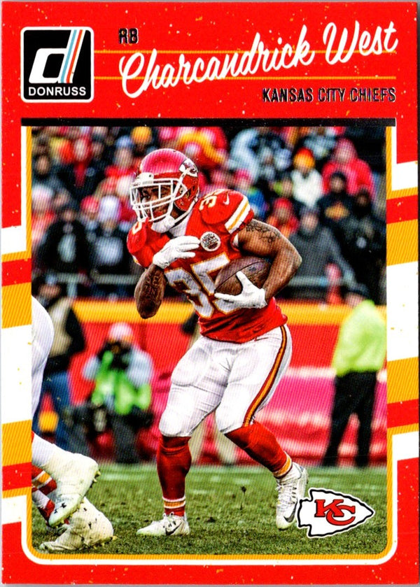 2016 Donruss Charcandrick West #145