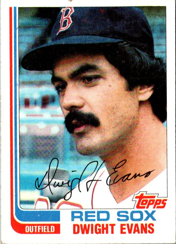 1982 Topps Dwight Evans #355