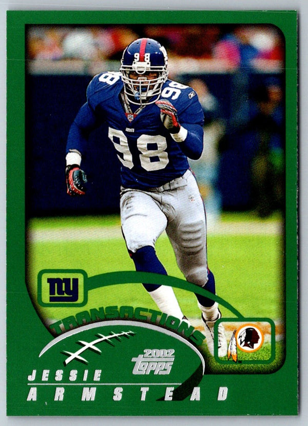 2002 Topps Jessie Armstead #174