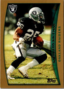 1998 Topps Season Opener Napoleon Kaufman