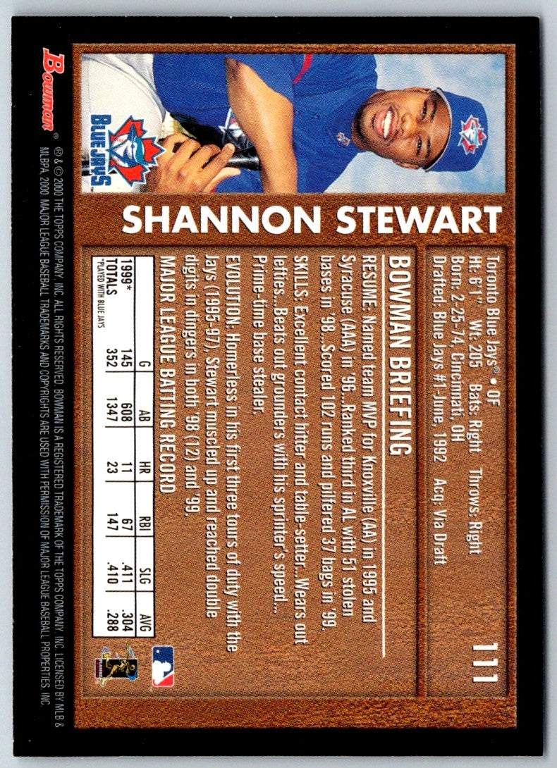 2000 Bowman Shannon Stewart