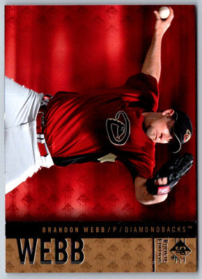 2007 Upper Deck Ultimate Collection Brandon Webb #6