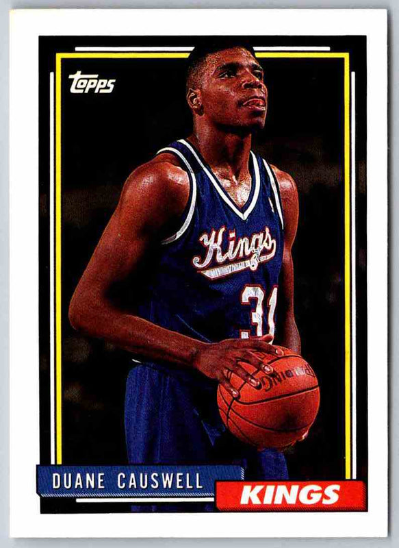 1991 Topps Duane Causwell #323