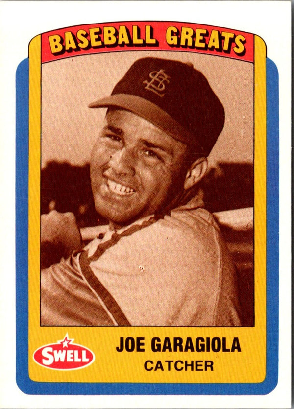 1990 Swell Baseball Greats Joe Garagiola #14