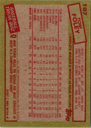 1985 Topps Tom Foley