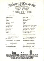 2011 Topps Allen Ginter Ricky Romero #64