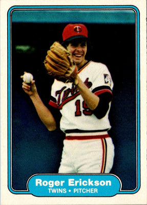 1982 Fleer Roger Erickson #553